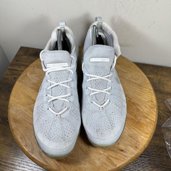 Nike Air Vapormax Flyknit Shoes Mens Size 10 Gray DV1678-002 Running Sneakers main image 8